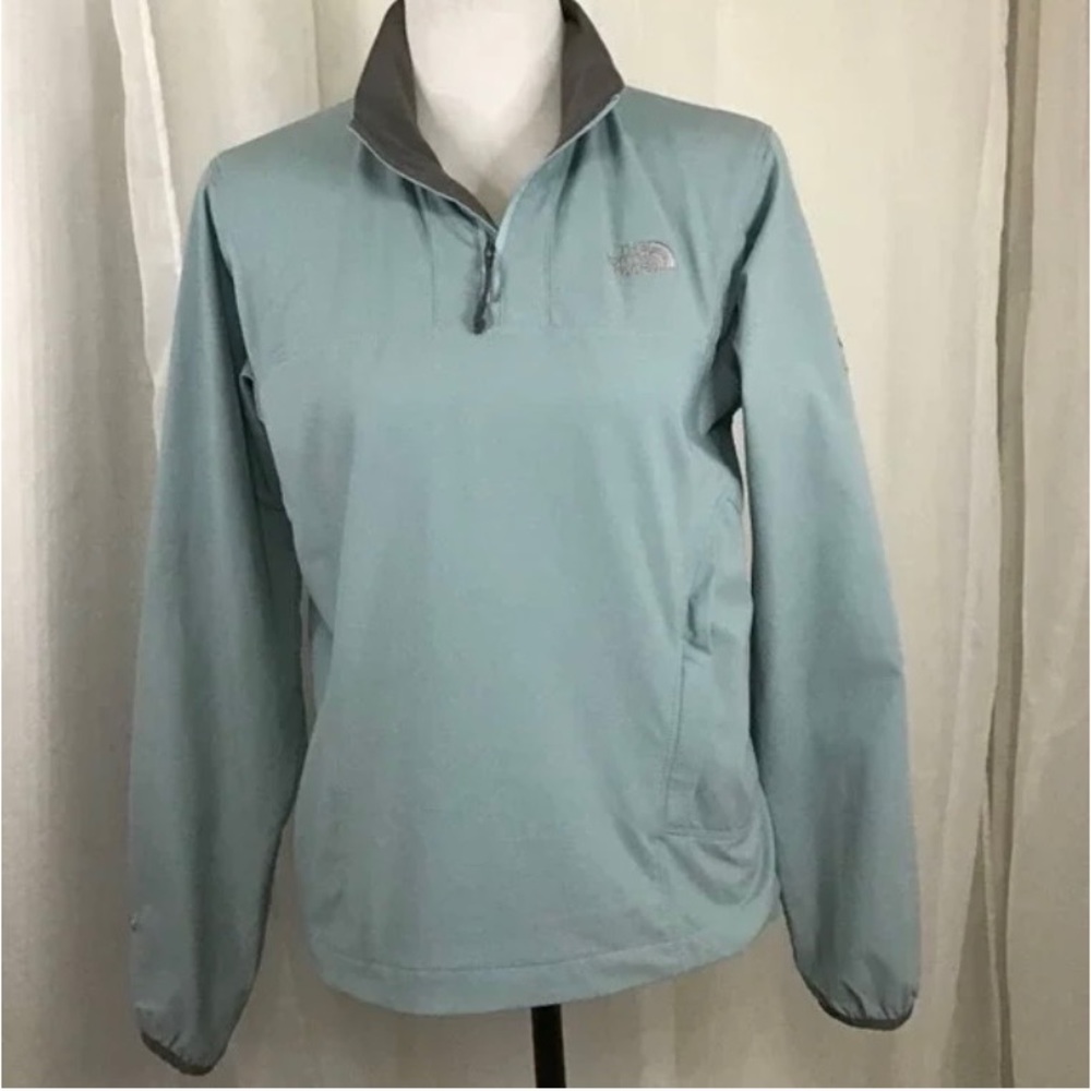 The North Face Apex Flight Series Blue 1/4 Zip Pull Over